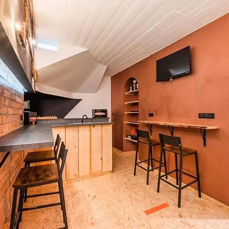 Logement-sauna-spa-strasbourg-colmar-europa Park דירה *